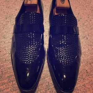Huge Boss patent formal dress shoes. Really sharp!